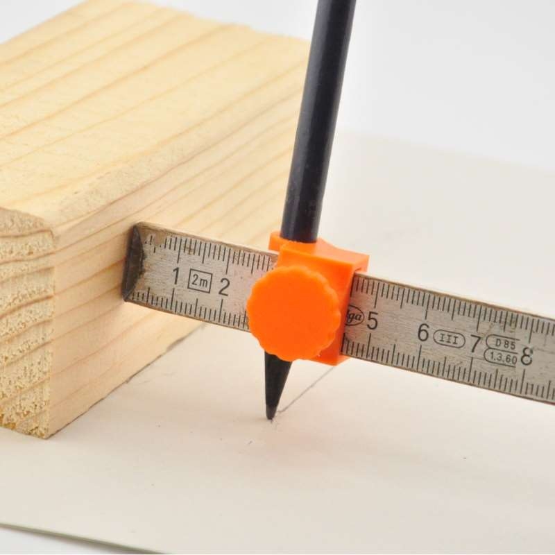 Dovetail Marking Guide - Medidor de Contornos con Soporte para