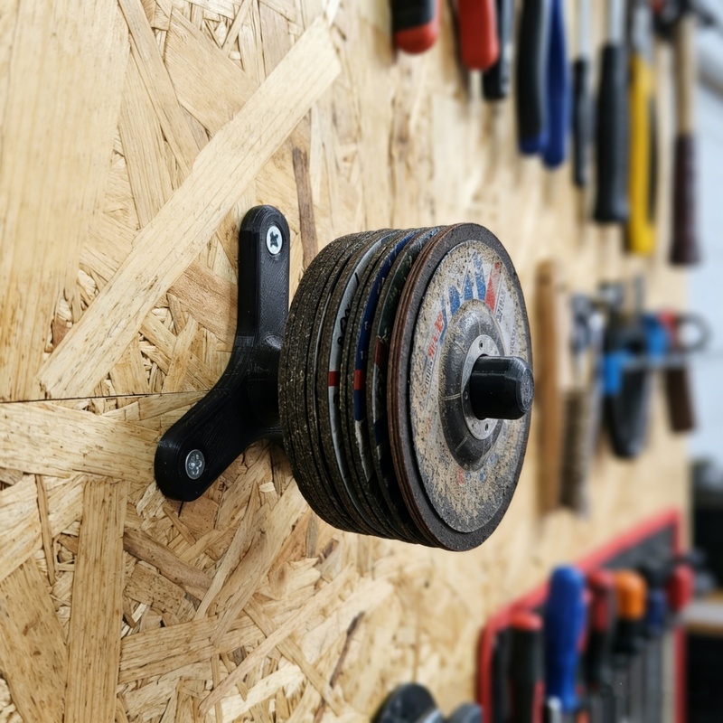 Workshop Tools Rack - Soporte de pared para amoladora angular