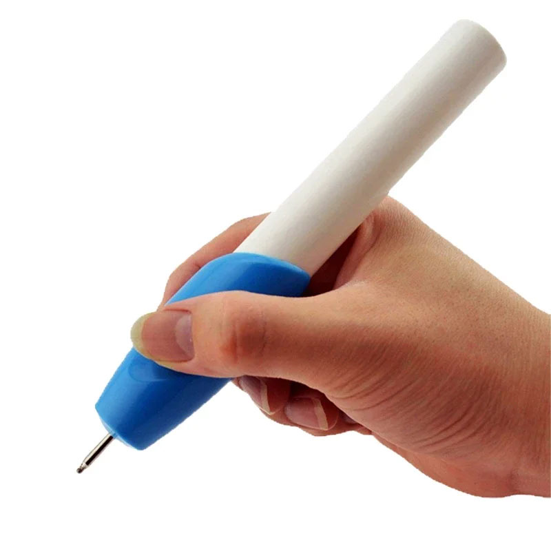Workshop Tools For Carpentry - Mini pluma de grabado eléctrica azul,