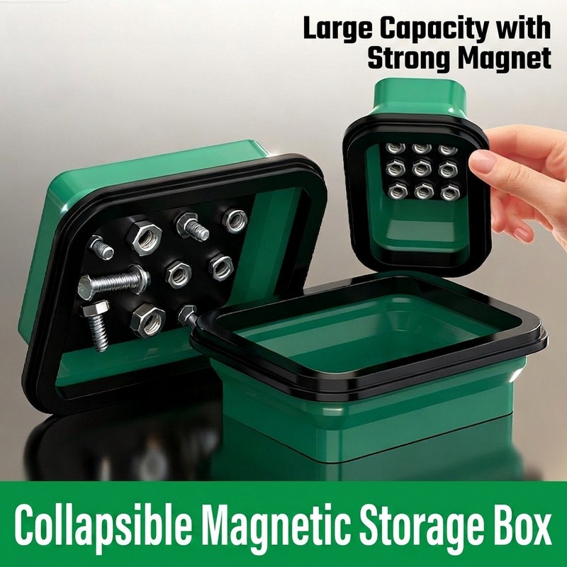 Magnetic Parts Tray - Organizador Magnético Perforado para Pared con