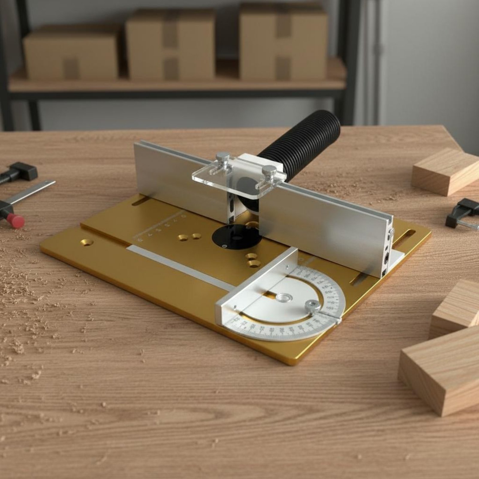 Router Table Insert - Mesa de fresado de sobremesa para