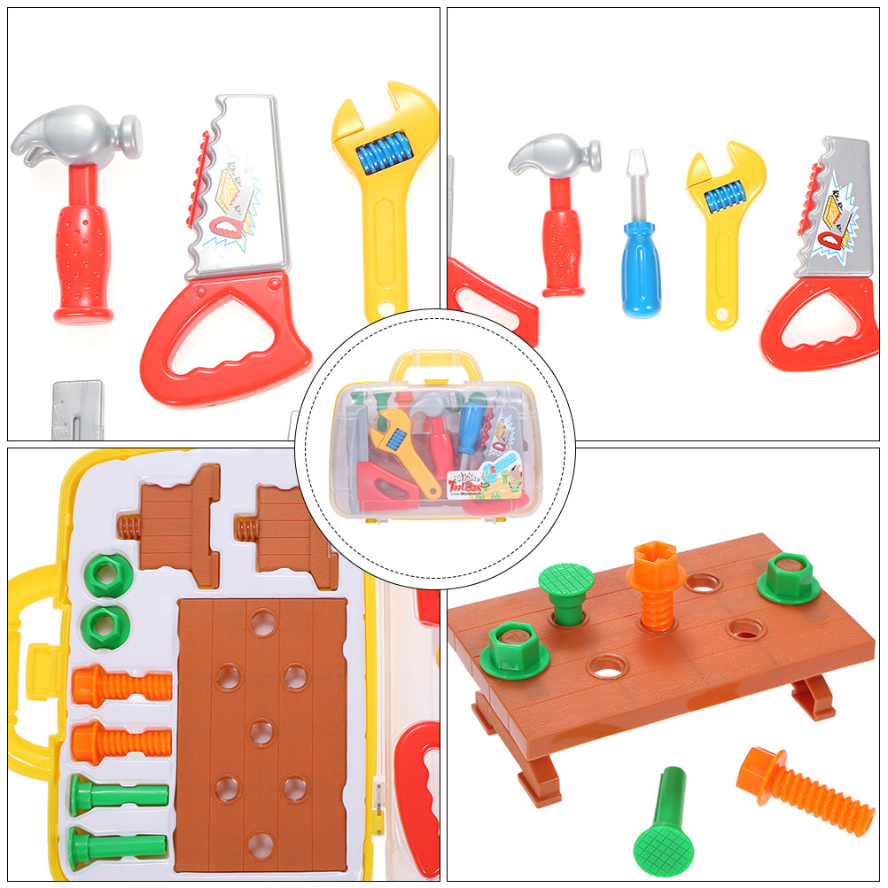 Workshop Tools Toy - Juego de Herramientas de Plástico de