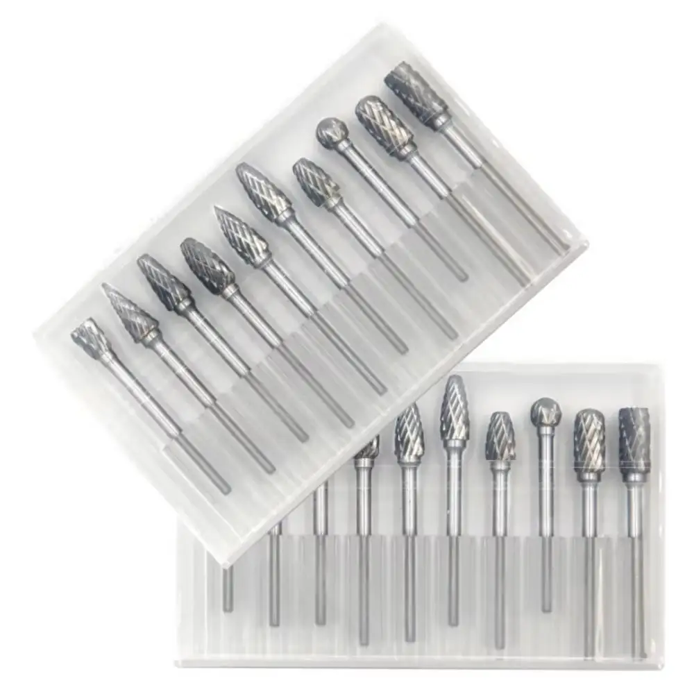 Workshop Tools For Carpentry - Juego de 10 fresas rotativas de