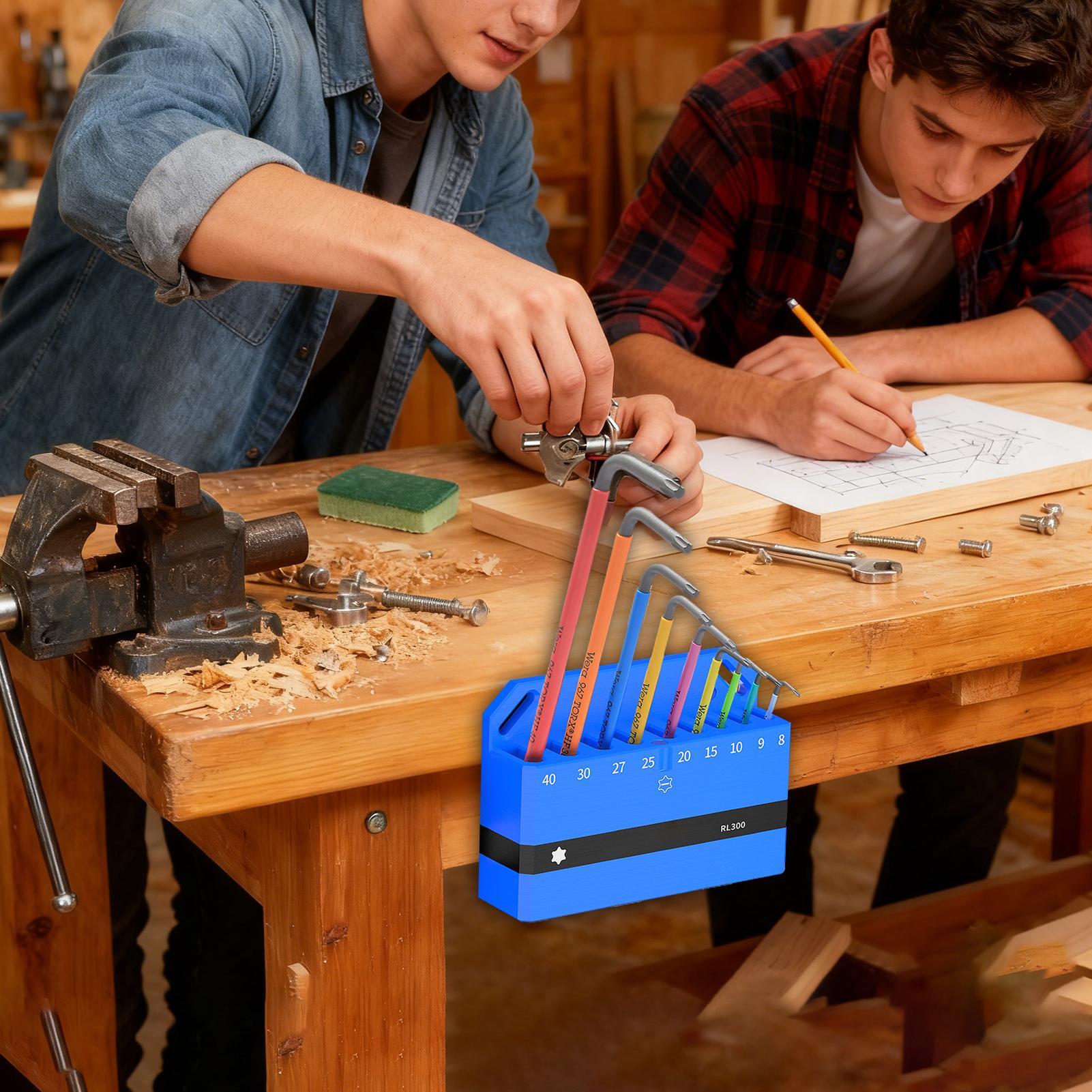 Workshop Tools Display - Organizador de llaves, estante de herramientas