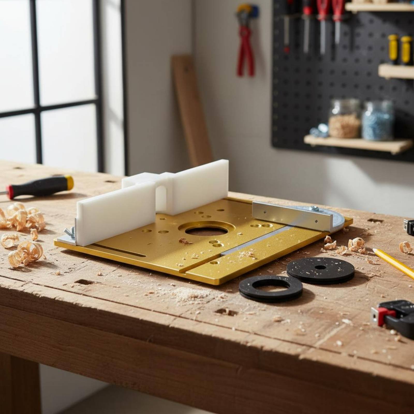 Placa de inserción de aluminio - Router Table Insert reseña y precio