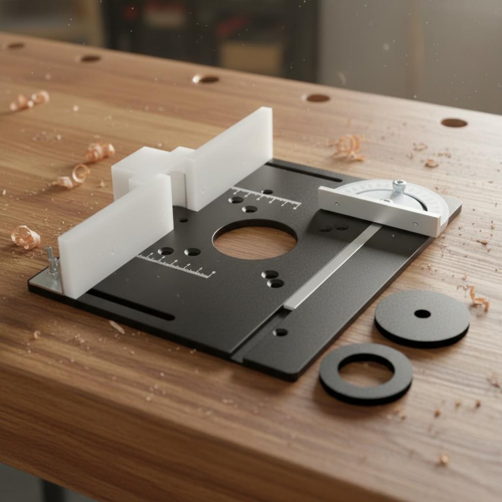 Placa de inserción de aluminio - Router Table Insert reseña y precio