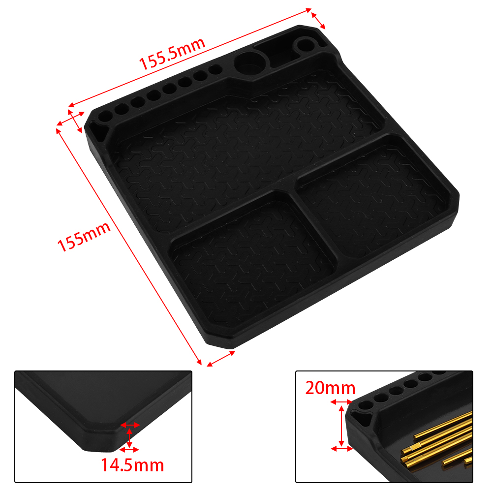 Bandeja Magnética de Silicona  - Magnetic Parts Tray reseña y precio