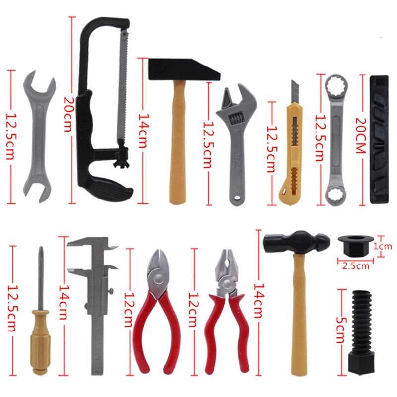 Mini juguetes de reparación pa - Workshop Tools Toy reseña y precio