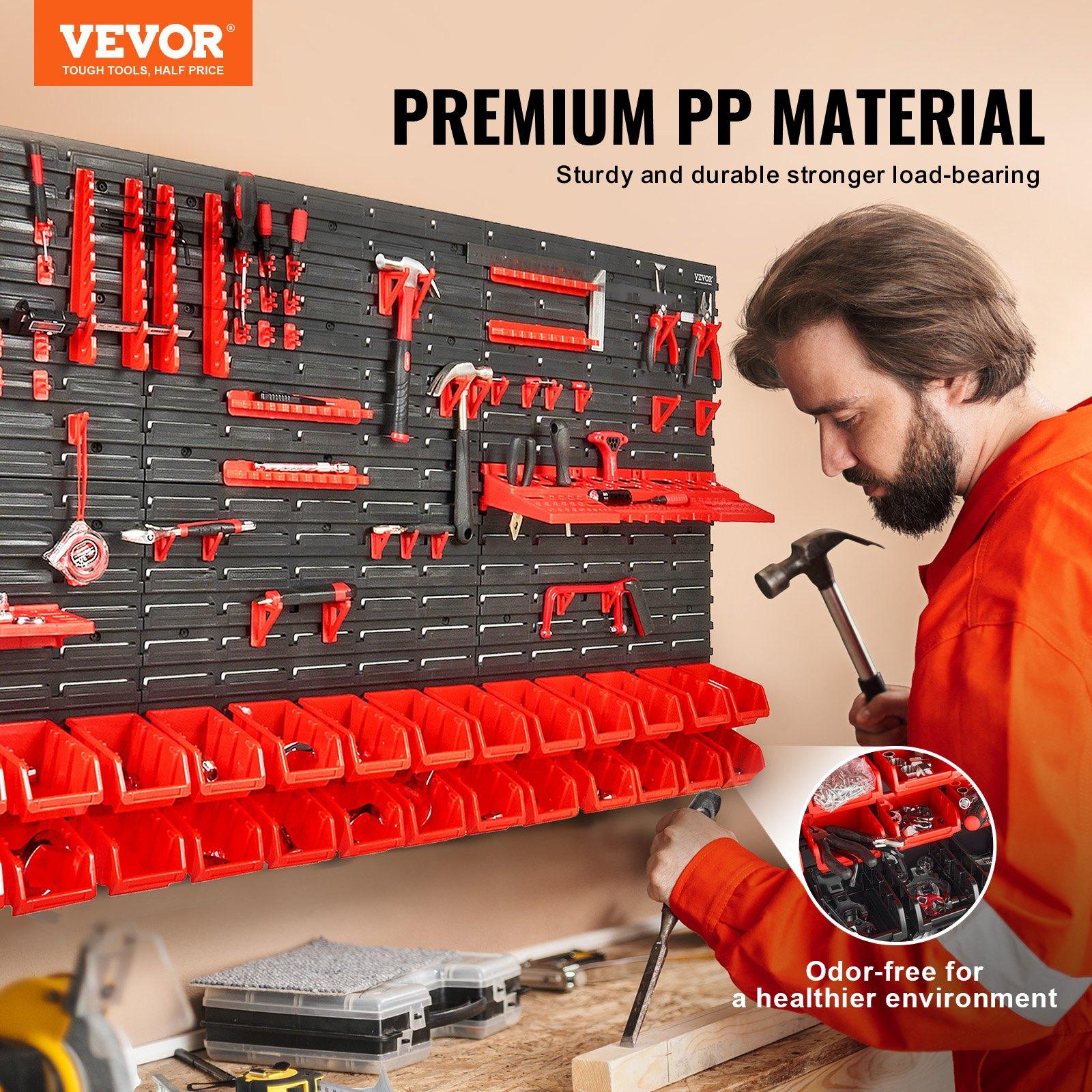 Organizador de Piezas de Plást - Workshop Tools Rack reseña y precio