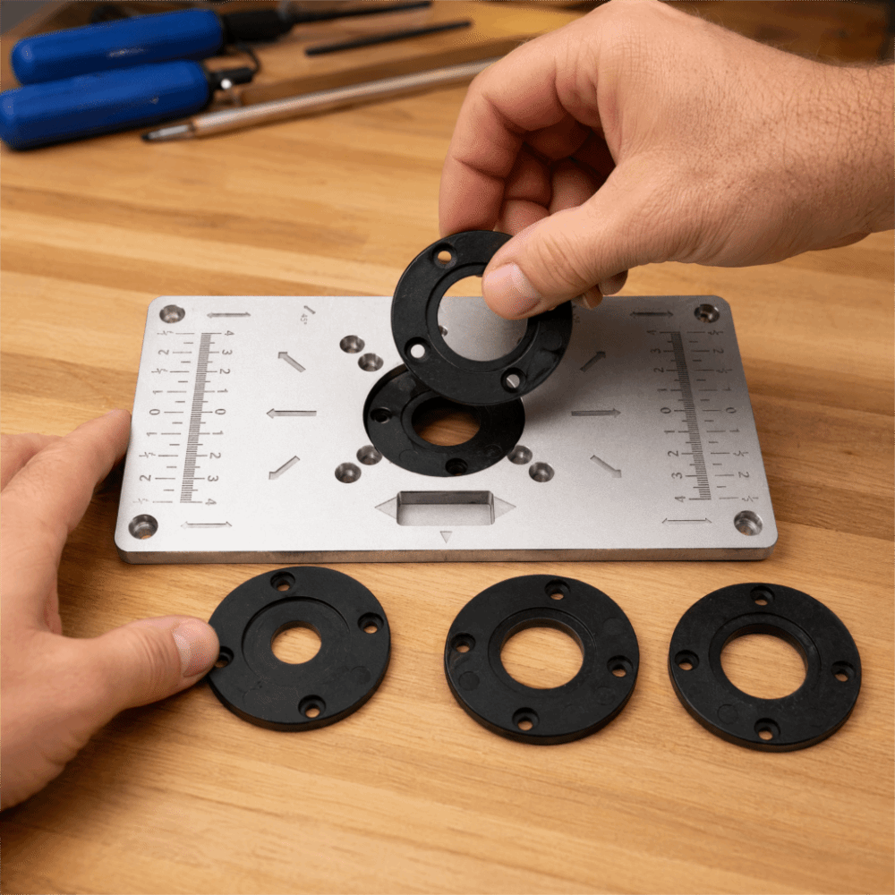 Placa de inserción para mesa d - Router Table Insert reseña y precio