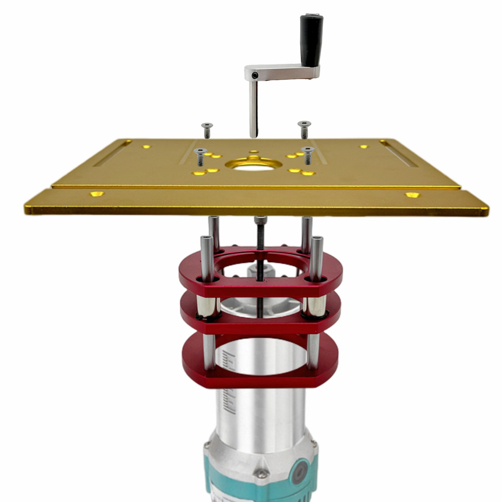 Kit de elevación de router de  - Router Table Insert reseña y precio