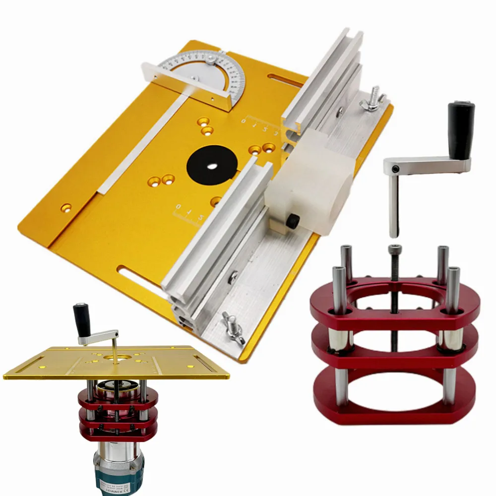 Kit de elevación de router de  - Router Table Insert reseña y precio