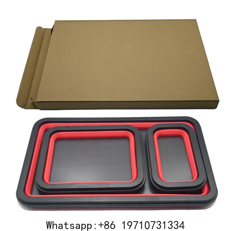 Juego de 3 piezas plegables de - Magnetic Parts Tray reseña y precio