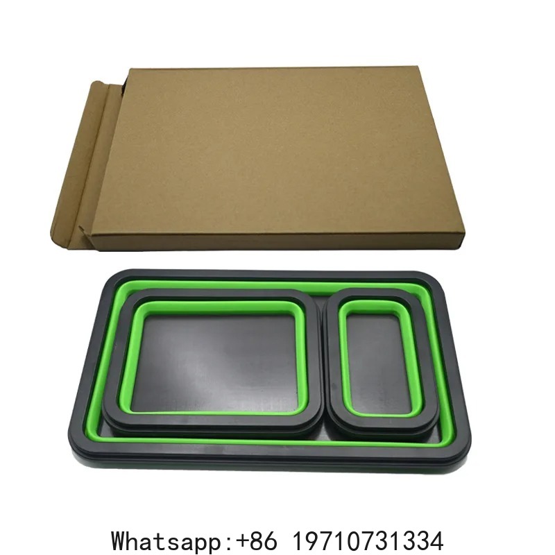 Juego de 3 piezas plegables de - Magnetic Parts Tray reseña y precio