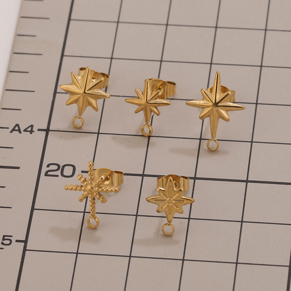6 piezas de aretes de estrella - Tools Jewelry Making reseña y precio