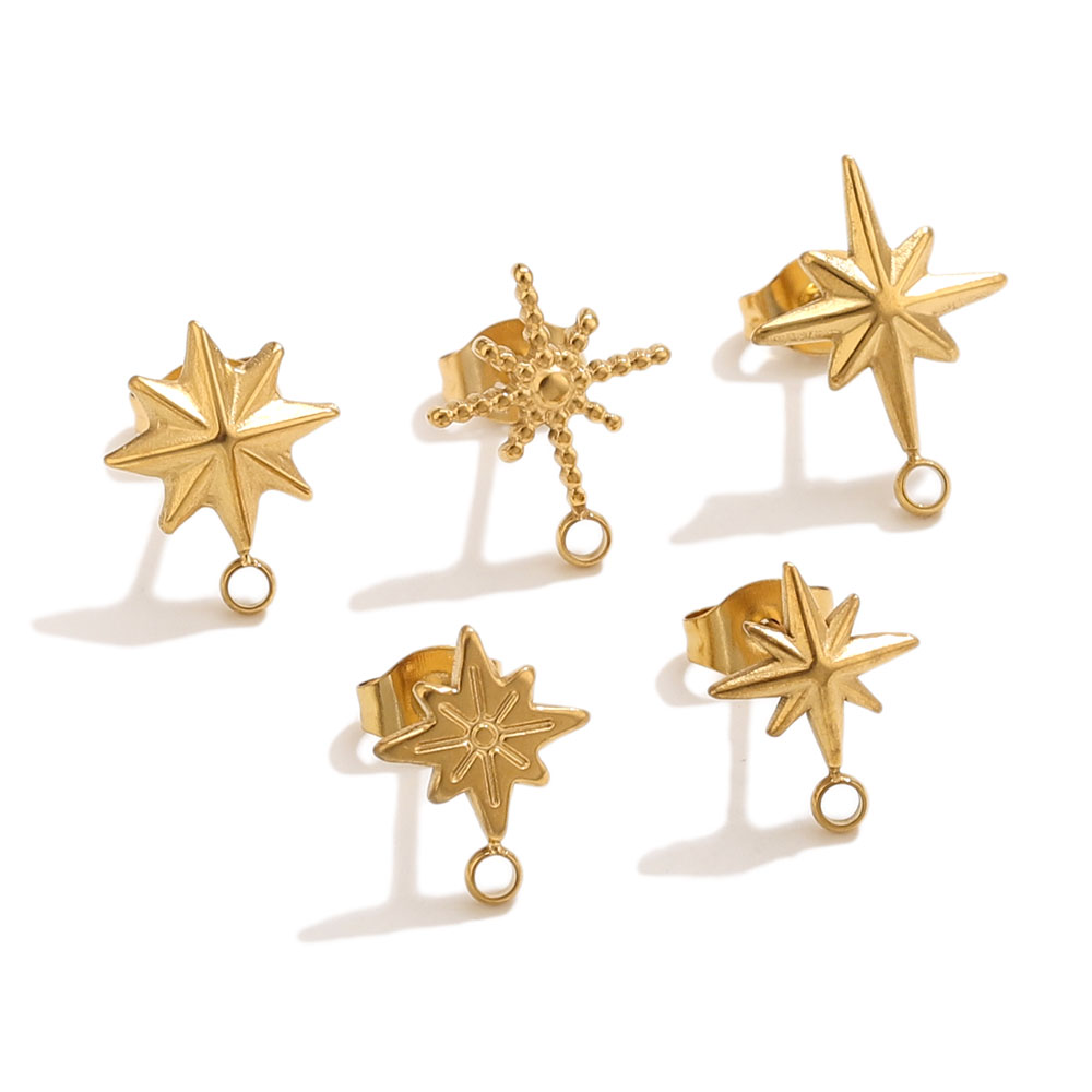 6 piezas de aretes de estrella - Tools Jewelry Making reseña y precio