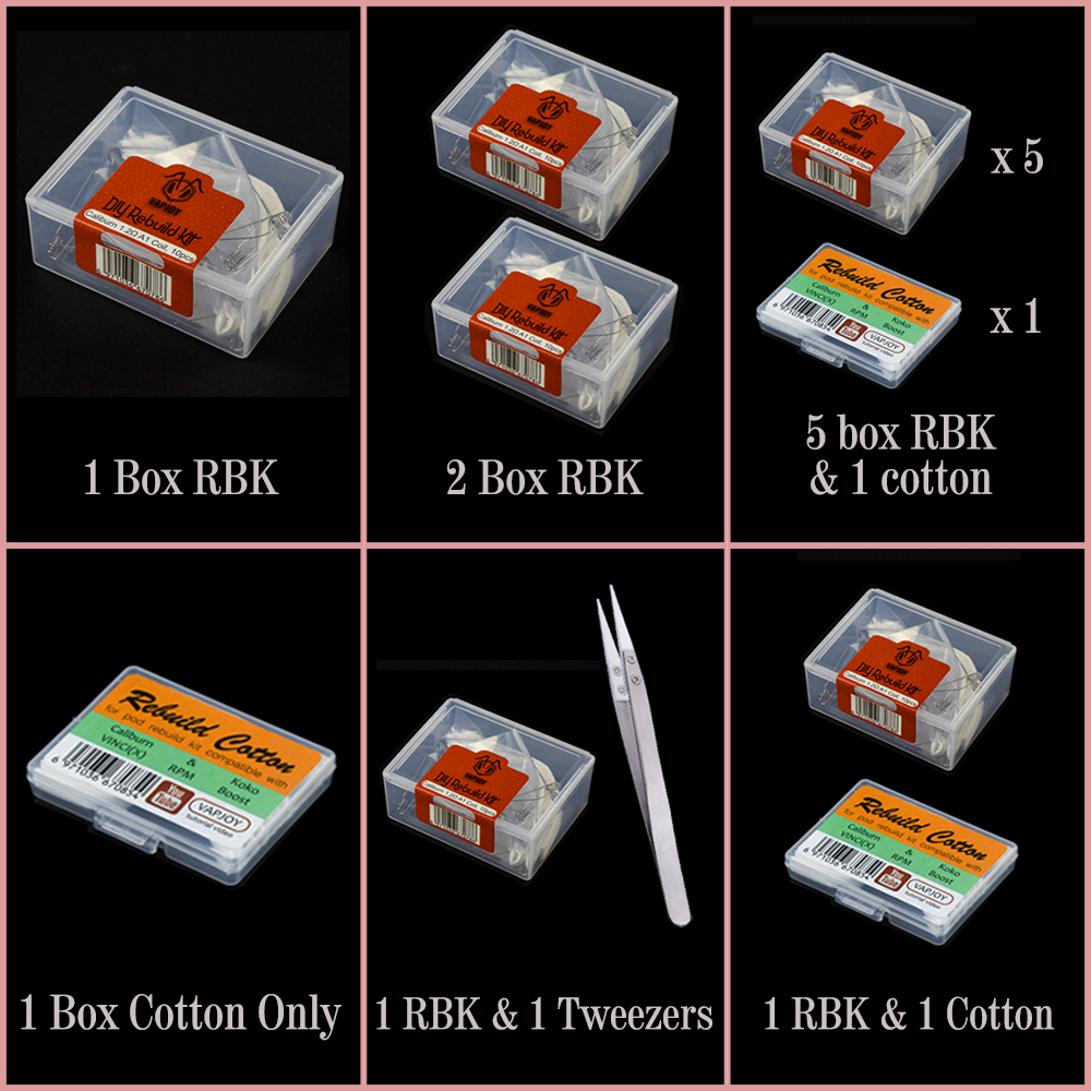 VAPJOY-Kit de reconstrucción D - Tools Vape reseña y precio