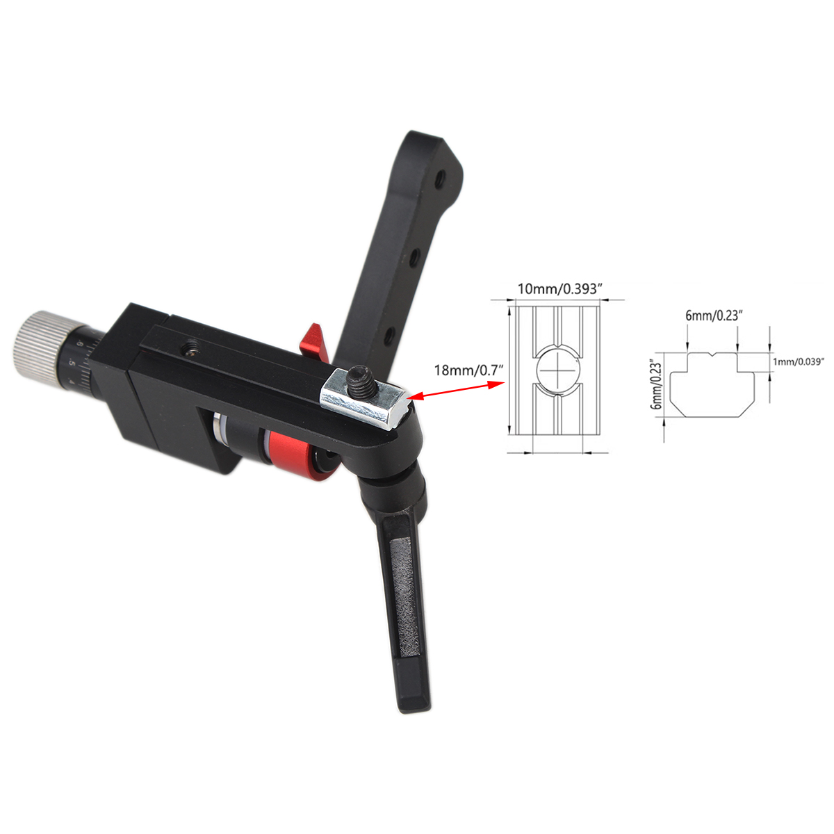 Limitador de afinación fina pa - Router Table Insert reseña y precio
