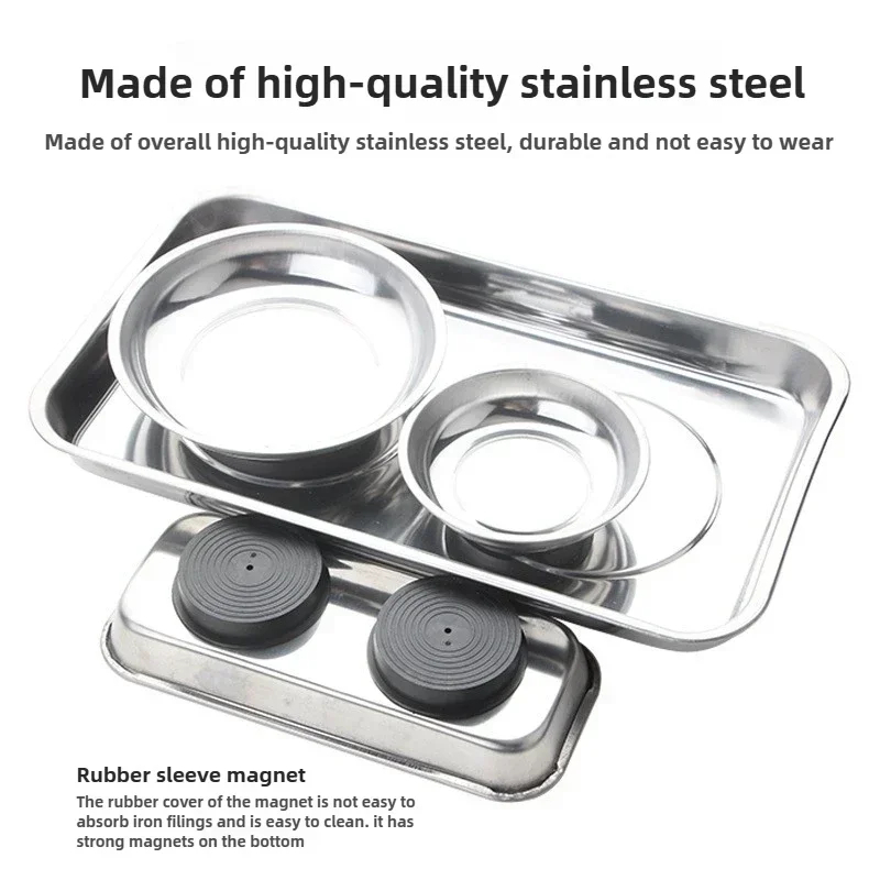 Recipiente Magnético Redondo/C - Magnetic Parts Tray reseña y precio