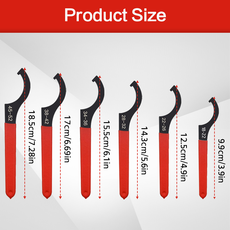 Juego de 6 llaves de gancho se - Maintenance Workshop Tools reseña y precio