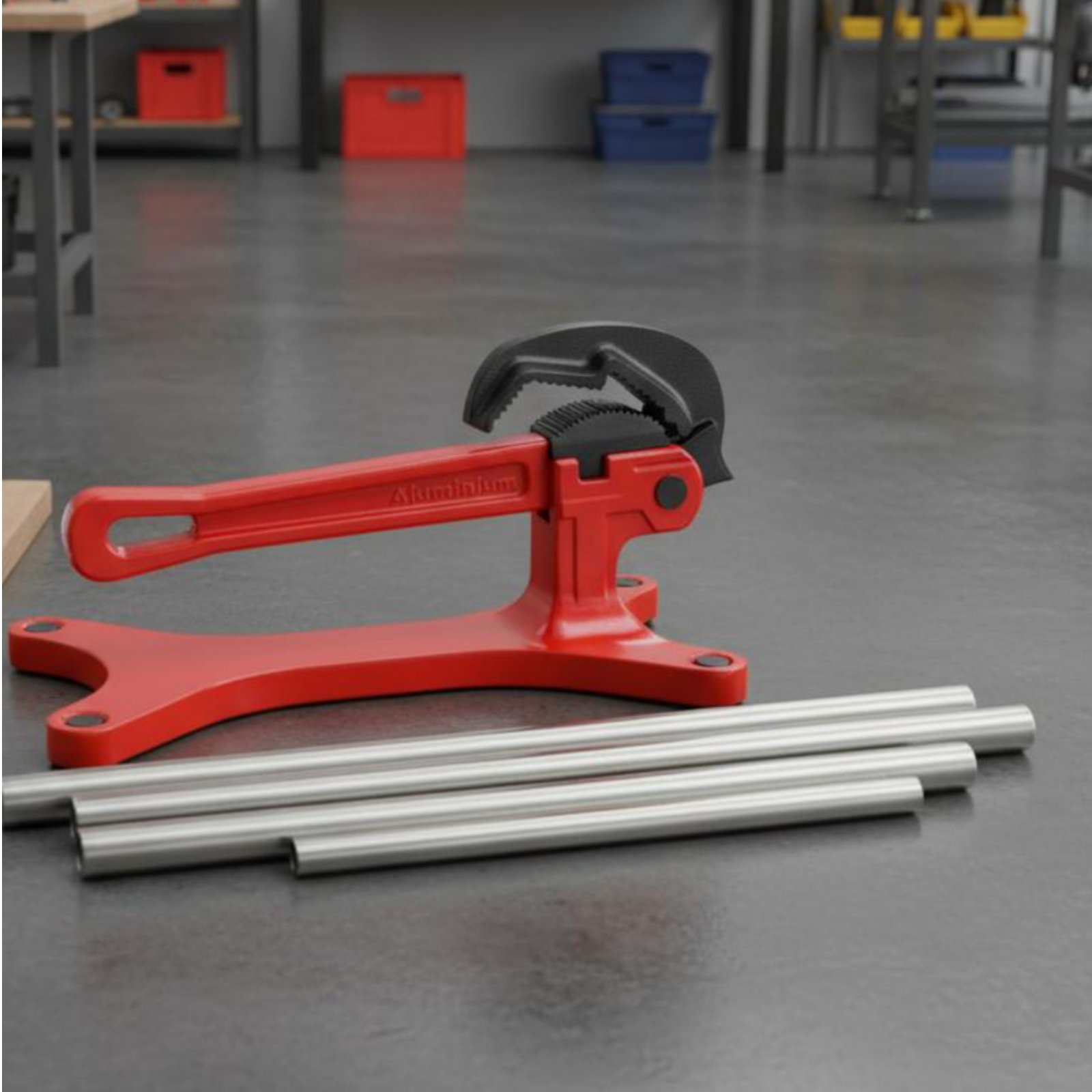 Tornillo de banco para tubos,  - Workshop With Tools reseña y precio