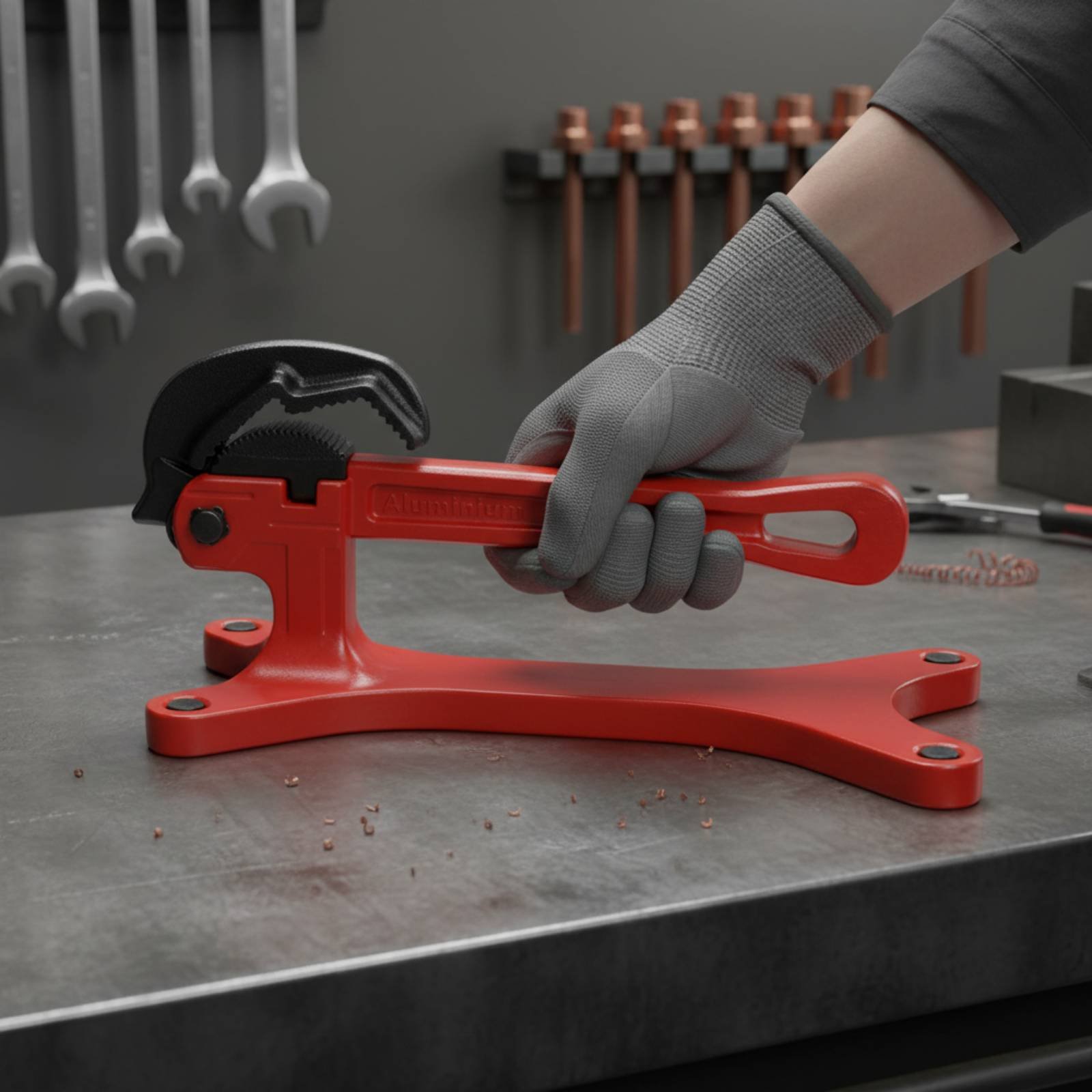 Llave de tubo autoblocante por - Workshop With Tools reseña y precio
