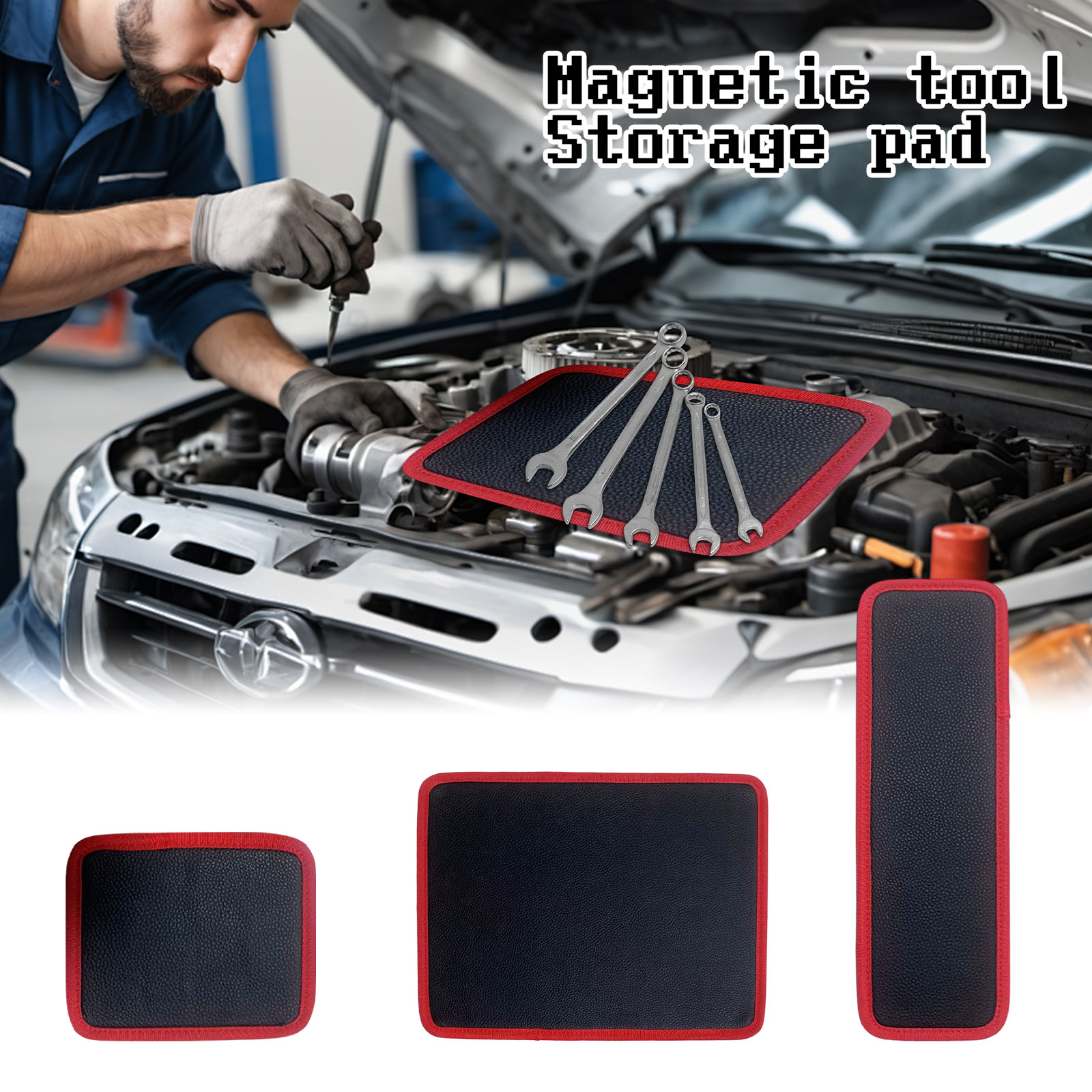 Tapete portaherramientas magné - Magnetic Parts Tray reseña y precio