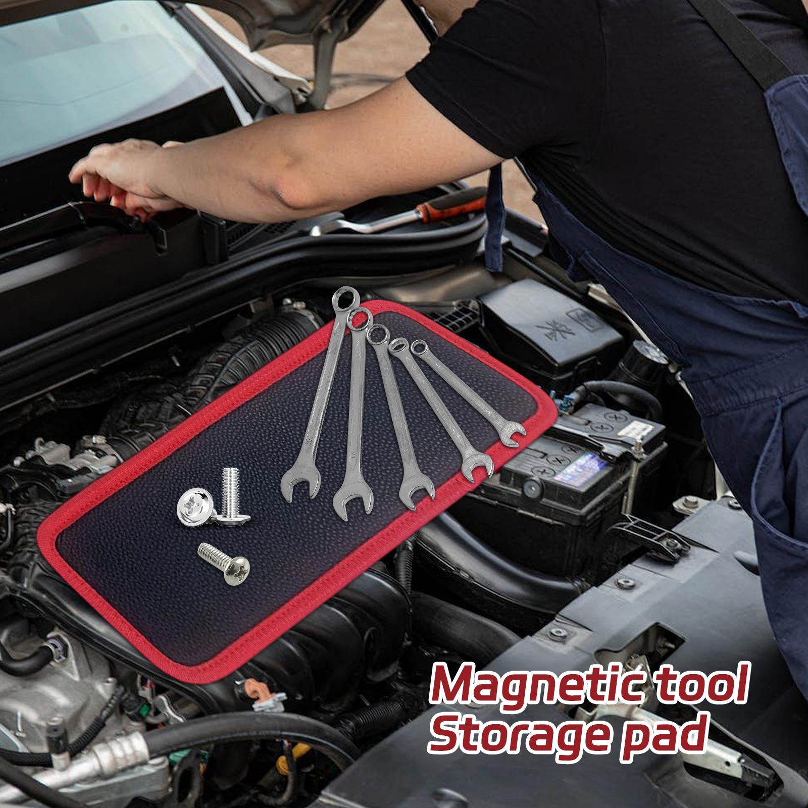 Tapete portaherramientas magné - Magnetic Parts Tray reseña y precio