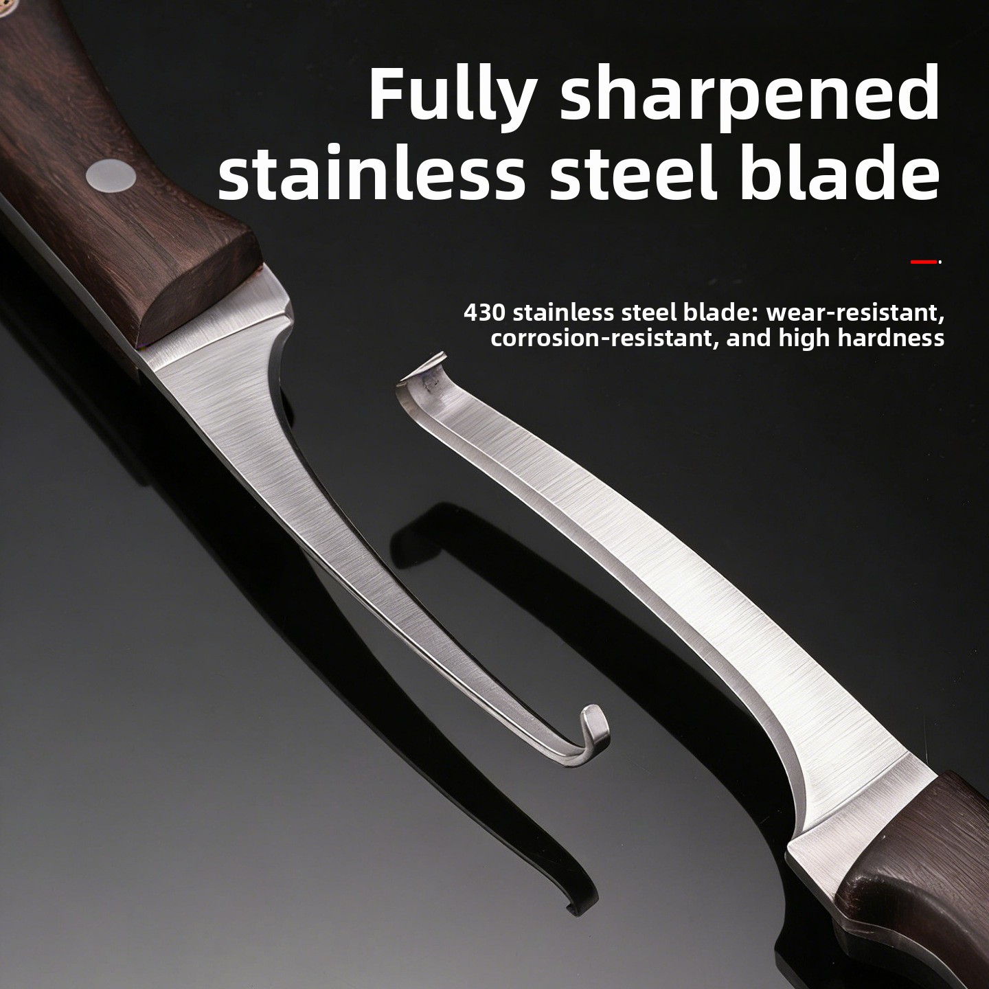 Cuchillo de gancho de acero in - Workshop Tools For Carpentry reseña y precio