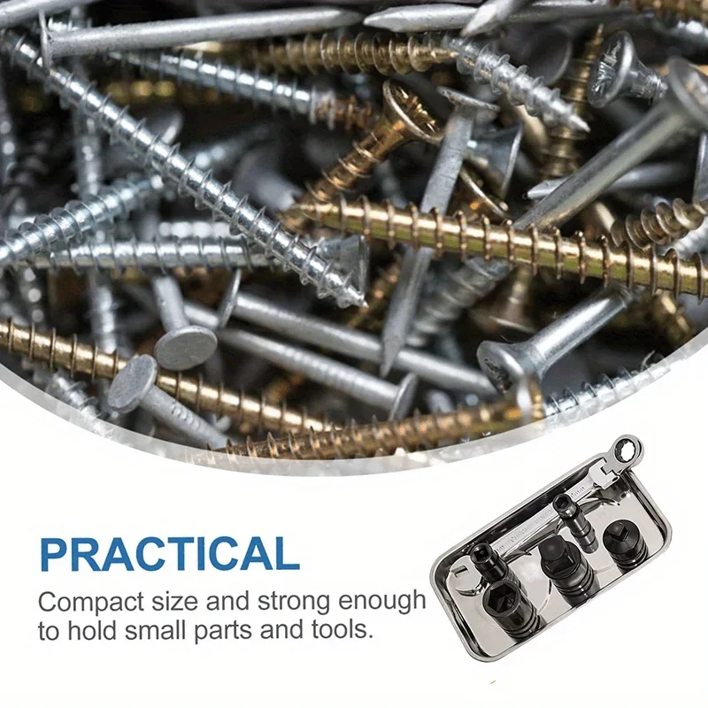 Acero con bandeja magnética, p - Magnetic Parts Tray reseña y precio