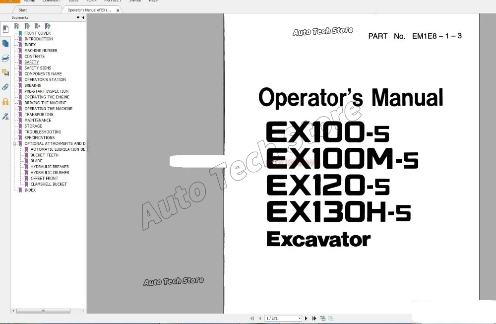 Para Hitachi Full Shop Manual  - Tools In Workshop Pdf reseña y precio