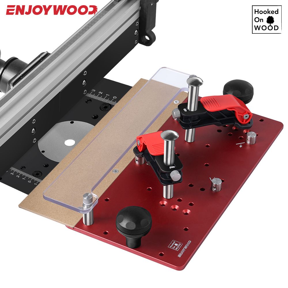 ENJOYWOOD-trineo enganchado en - Router Table Insert reseña y precio