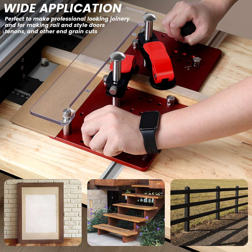 ENJOYWOOD-trineo enganchado en - Router Table Insert reseña y precio