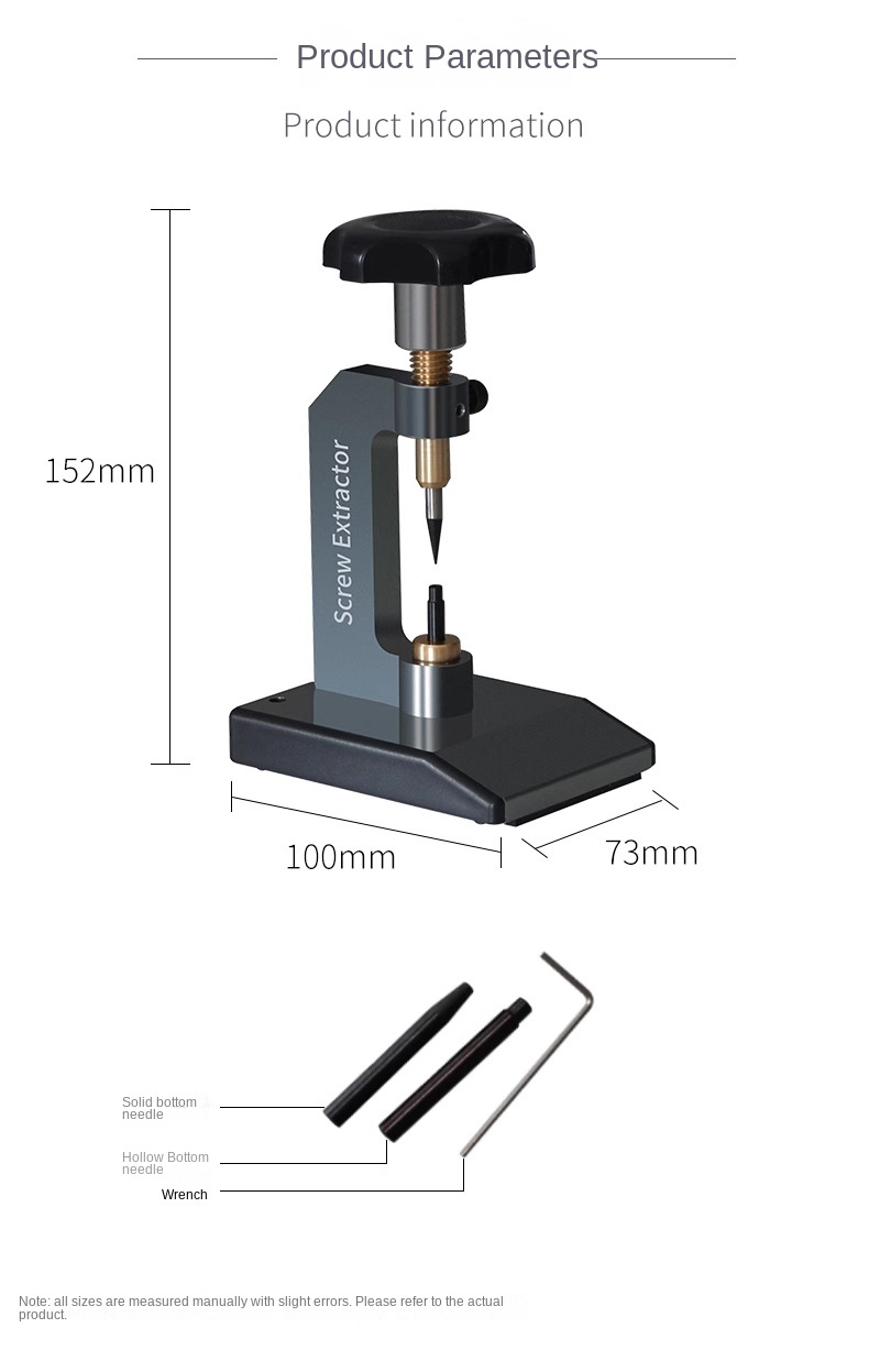 Eyector de tornillo para gafas - Maintenance Workshop Tools reseña y precio