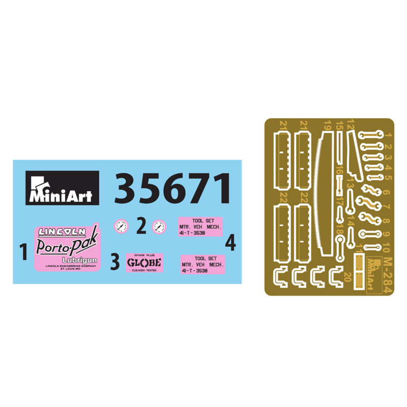Miniart 35671 1/35, modelo de  - Workshop Tools Toy reseña y precio