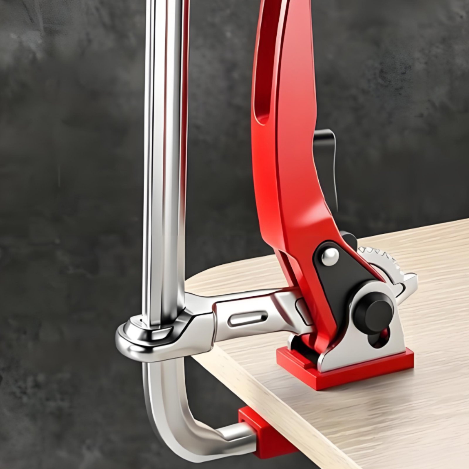 Abrazadera de carril con trinq - Power Tools For Workshop reseña y precio
