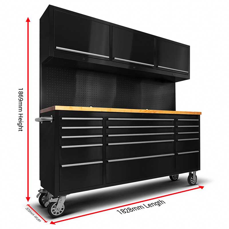 Caja de Herramientas con Rueda - Workshop Tools Bench reseña y precio