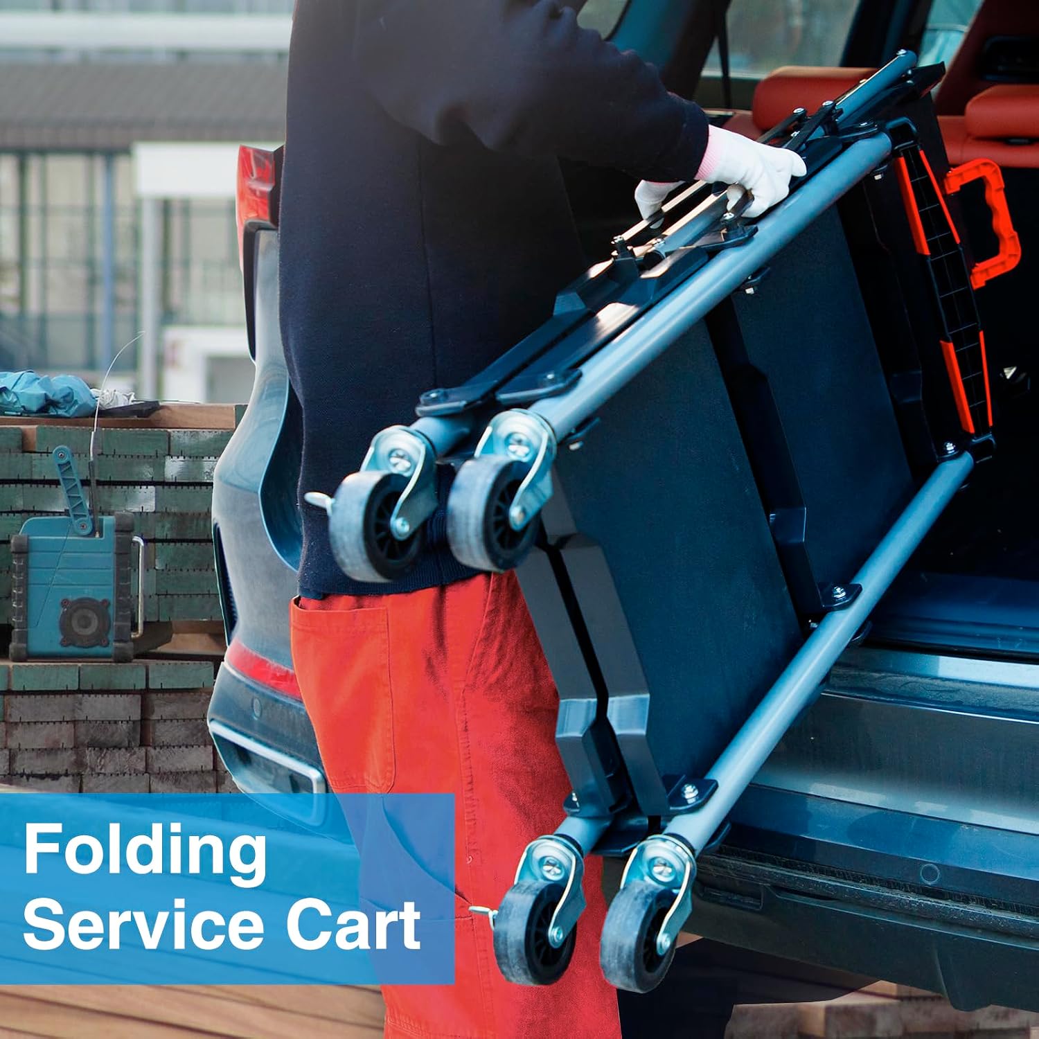 Carrito de Servicio Plegable d - Tools For Home Workshop reseña y precio