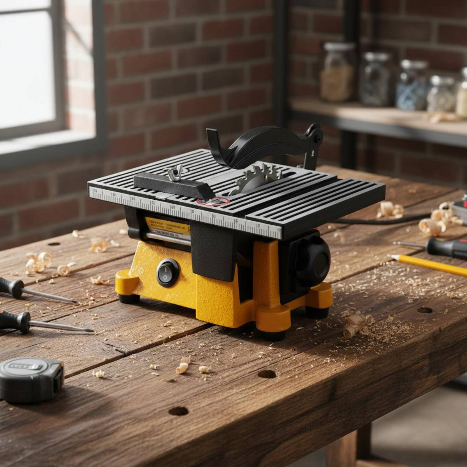 Mini Sierra de Mesa Portátil,  - Workshop Tools Bench reseña y precio
