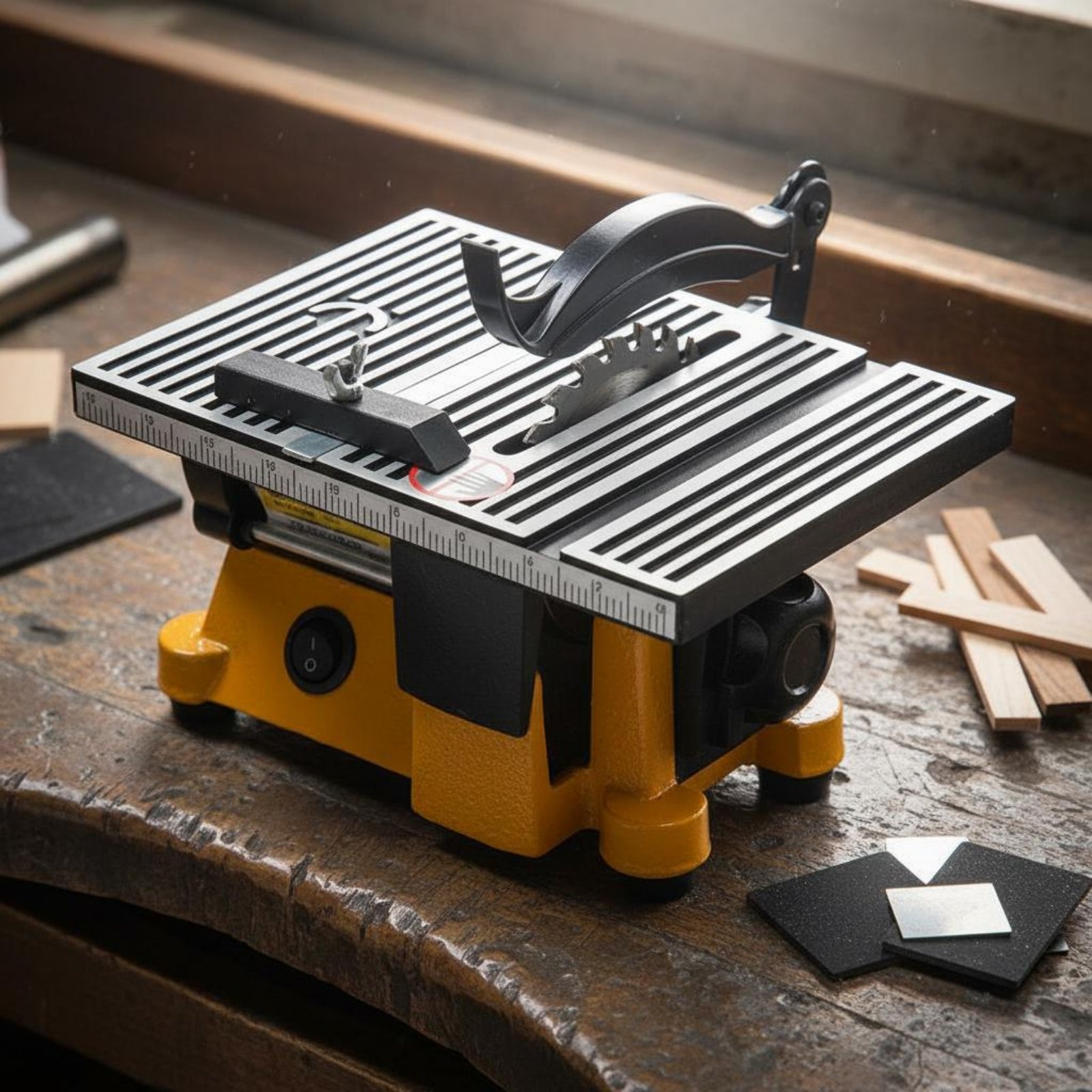 Mini Sierra de Mesa Portátil,  - Workshop Tools Bench reseña y precio